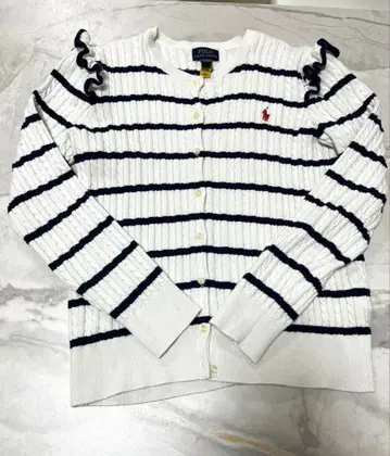 폴로 랄프 로렌 보더 가디건