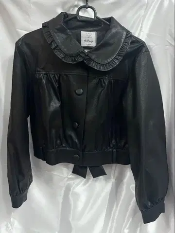 Ank Rouge 라이더 자켓 블랙