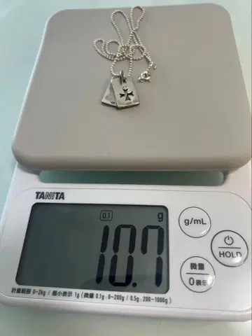 실버925 플레이트형 펜던트 목걸이