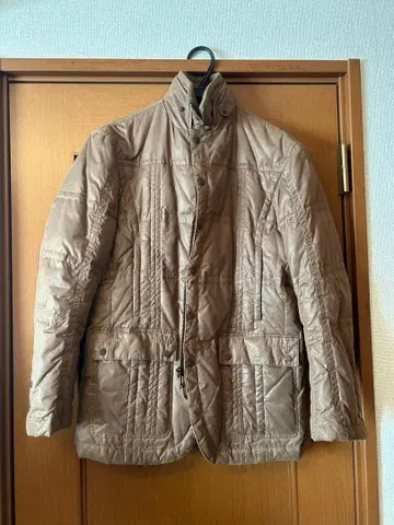 ( INTERMEZZO ) 브라운 스탠드 카라 다운 자켓