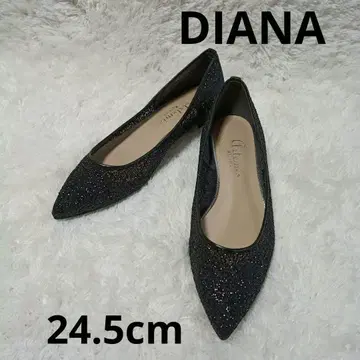 새상품급 DIANA 로우힐 펌프스 24.5cm