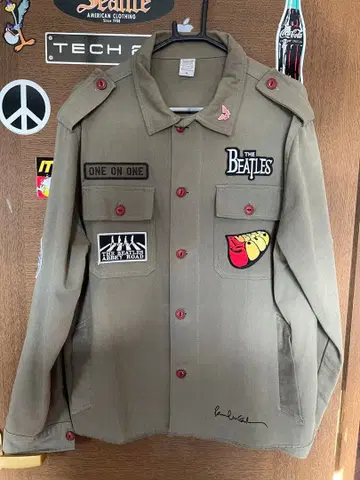 폴 매카트니 The Beatles 워크 셔츠 M 사이즈 비틀즈
