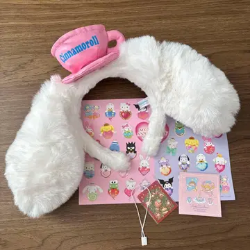 시나모롤 귀 달린 머리띠