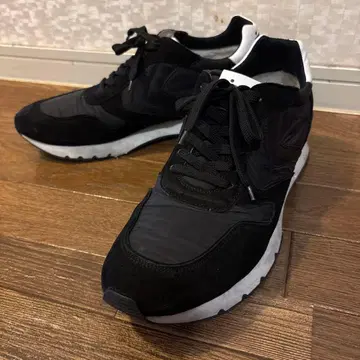 보일 블랑셰 블랙 스웨이드 나일론 스니커즈