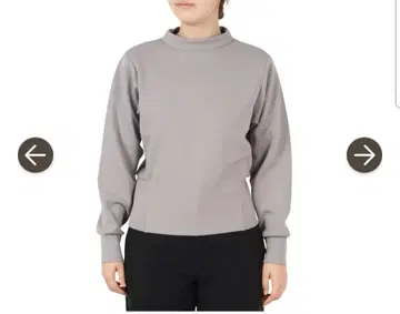 DANSKIN 그레이 긴팔 T셔츠