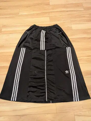 RERE adidas 리메이크 블랙 스커트