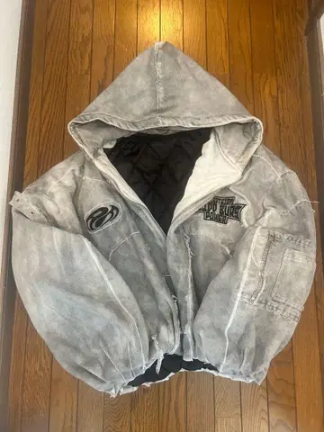 wshot 더티 가공 아우터 자켓