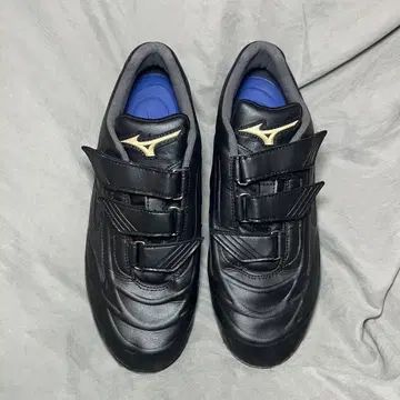 Mizuno 블랙 금속 스파이크 벨트식