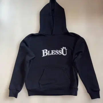 Bless U 블랙 후드티 S 사이즈