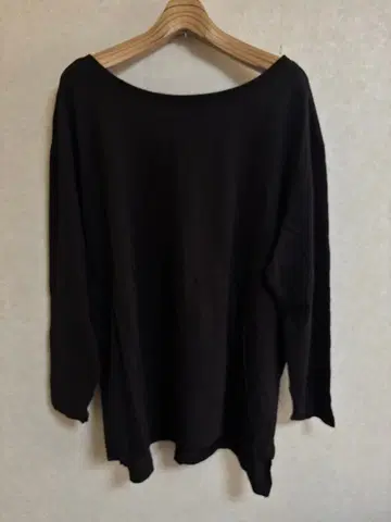 미사용 calux 롱 슬리브 블랙