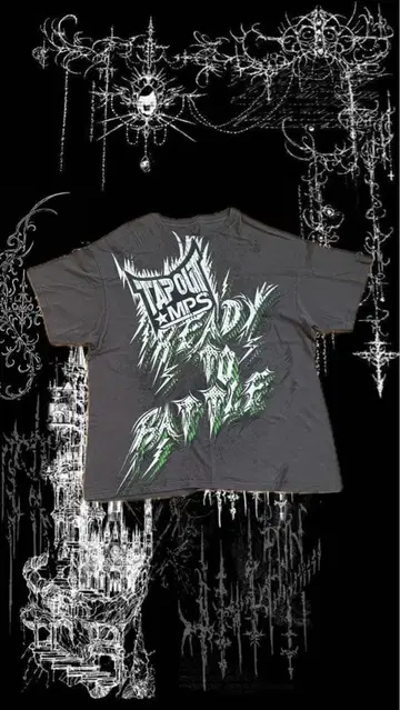 Tapout T셔츠 그래픽 프린트