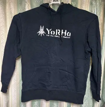 NieR:Automata 후드티 블랙 2B