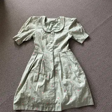 FOXEY 도트 무늬 반팔 원피스 40