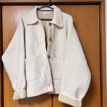 FREAK'S STORE 보아 자켓 M 아이보리