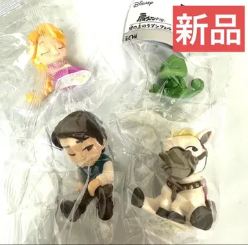 새상품 탑 위의 라푼젤 어깨 쿵 fig. 컴플리트 세트