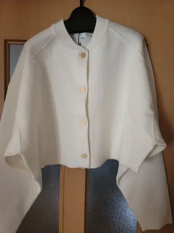 Vin 화이트 크롭 기장 가디건 9호