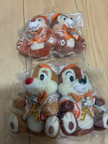 칩과 데일 주빌리에이션 봉제 인형 묶음 판매