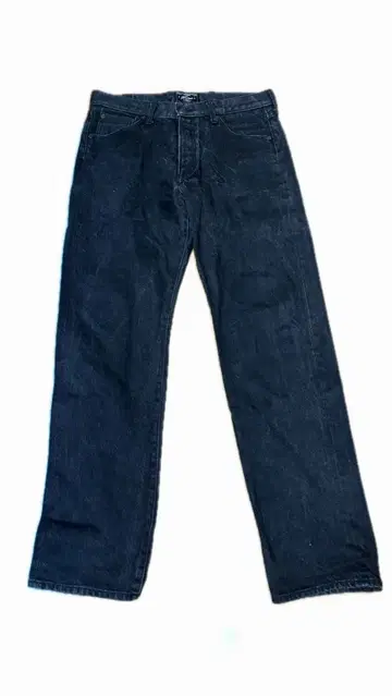 The Calmit 다크 블루 스트레이트 청바지