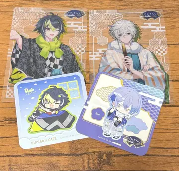 니지산지 디티카 스이파라 콜라보 클리어 카드 코스터