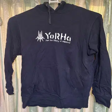 NieR:Automata 후드티 9S 네이비