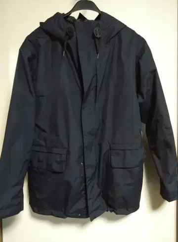 FLAME TECH 마운틴 레인 파카 네이비