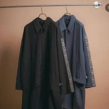 harapeco 2Way 테이퍼드 재킷/블랙