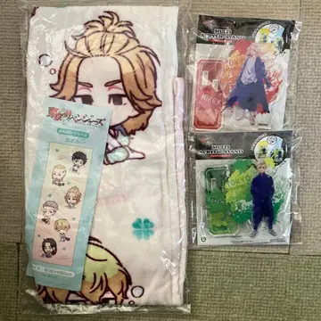 도쿄 리벤저스 타월 & 아크릴 스탠드 세트