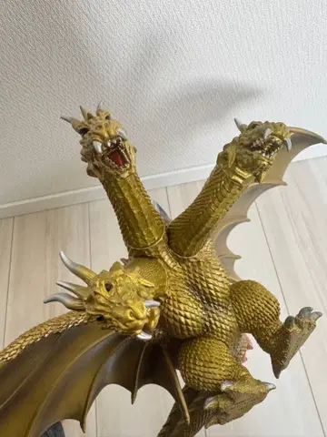 반다이 무비 몬스터 시리즈 킹 기도라 2002 소프트 비닐 고질라