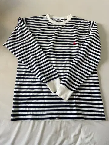 한 번 짧게 착용한 sophnet 스트라이프 긴팔 티셔츠 스콜피온