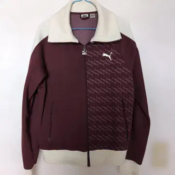 PUMA 와인 레드 저지 M 사이즈