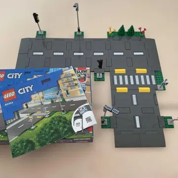 LEGO 레고 시티 60304 도로 플레이트 세트
