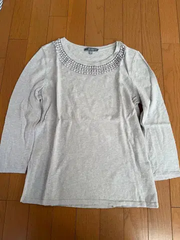 로라 애슐리 LAURA ASHLEY 7부 소매 티셔츠