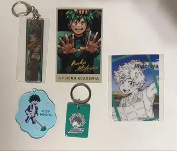 히로아카 미도리야 원화전 굿즈 등 5세트