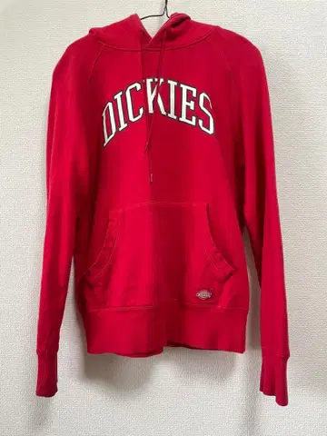 Dickies 레드 후드티 S