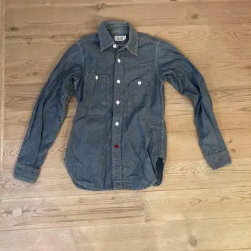 ENGINEERED GARMENTS 긴팔 셔츠 O 사이즈 데님 블루