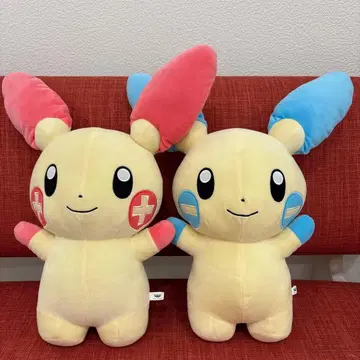 포켓몬 플러스 봉제 인형 2체 세트