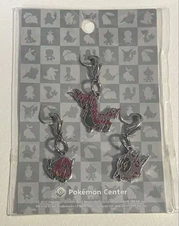 포켓몬 센터 메탈 참 3종 세트