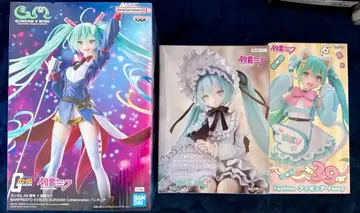 하츠네 미쿠 피규어 3개 세트 묶음 판매