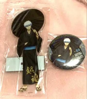 은혼 아크릴 스탠드 캔뱃지 사카타 긴토키