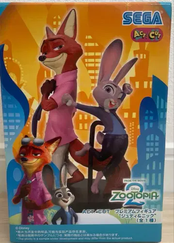 주토피아2 ACT/CUT 주디 & 닉 프리미엄 피규어