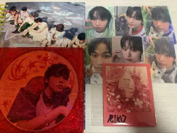 NCT WISH Color 최초 한정판 트레이딩 카드 리쿠