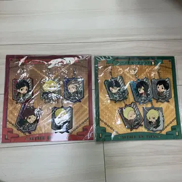 진격의 거인전 러버 스트랩 세트 AB 세트 판매