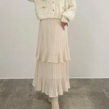 CENEA 세네아 플리츠 스커트만