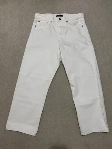 JAPAN BLUE JEANS CIRCLE 화이트 데님 30인치