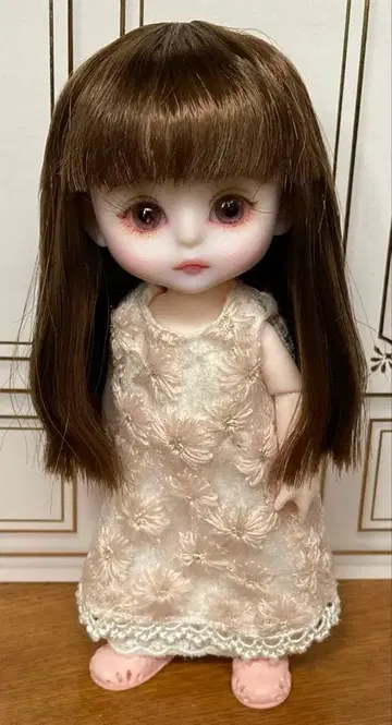 세리아 인형 큐트 대용 가발 초콜릿 브라운 판매 종료 색상