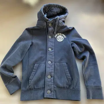 Abercrombie & Fitch 후드티 다크 네이비 M 사이즈