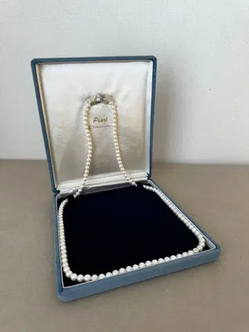 타카시마야 펄 목걸이 롱