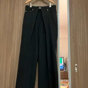 존 로렌스 설리번 와이드 데님 블랙 M