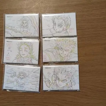 렌고쿠 쿄쥬로 원화 스퀘어 캔뱃지 세트 2