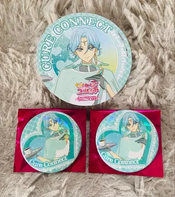 프리큐어 스이파라 큐어 커넥트 코스터 캔뱃지